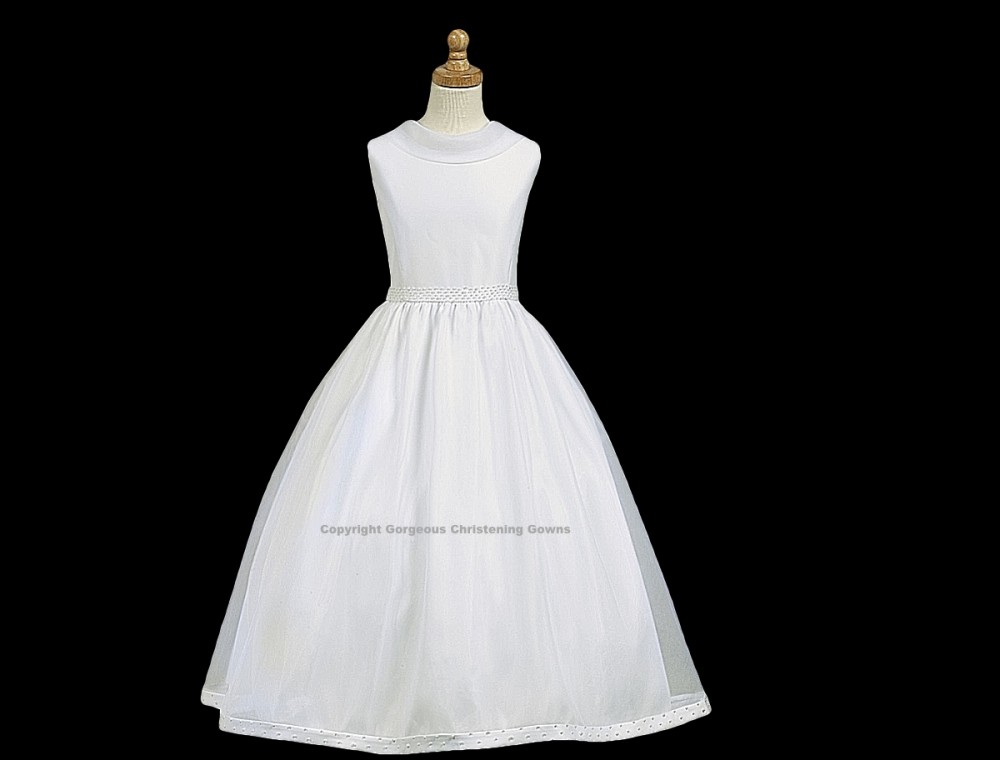 white gown for holy communion
