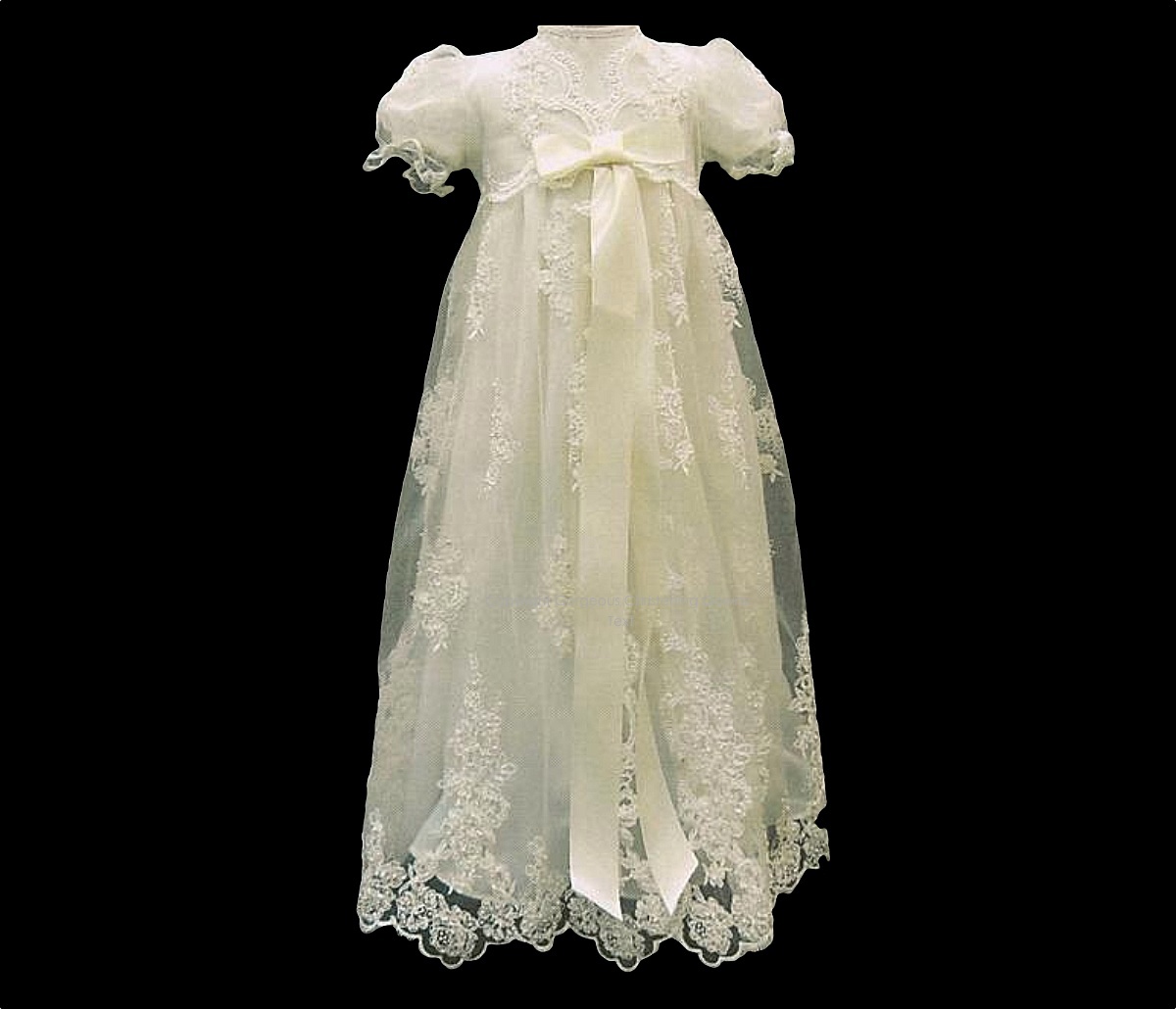 antique christening dress